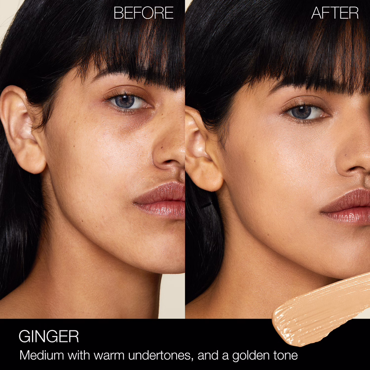 NARS Radiant Creamy Concealer swatch on a model in the shade Ginger. Photo from NARS official website